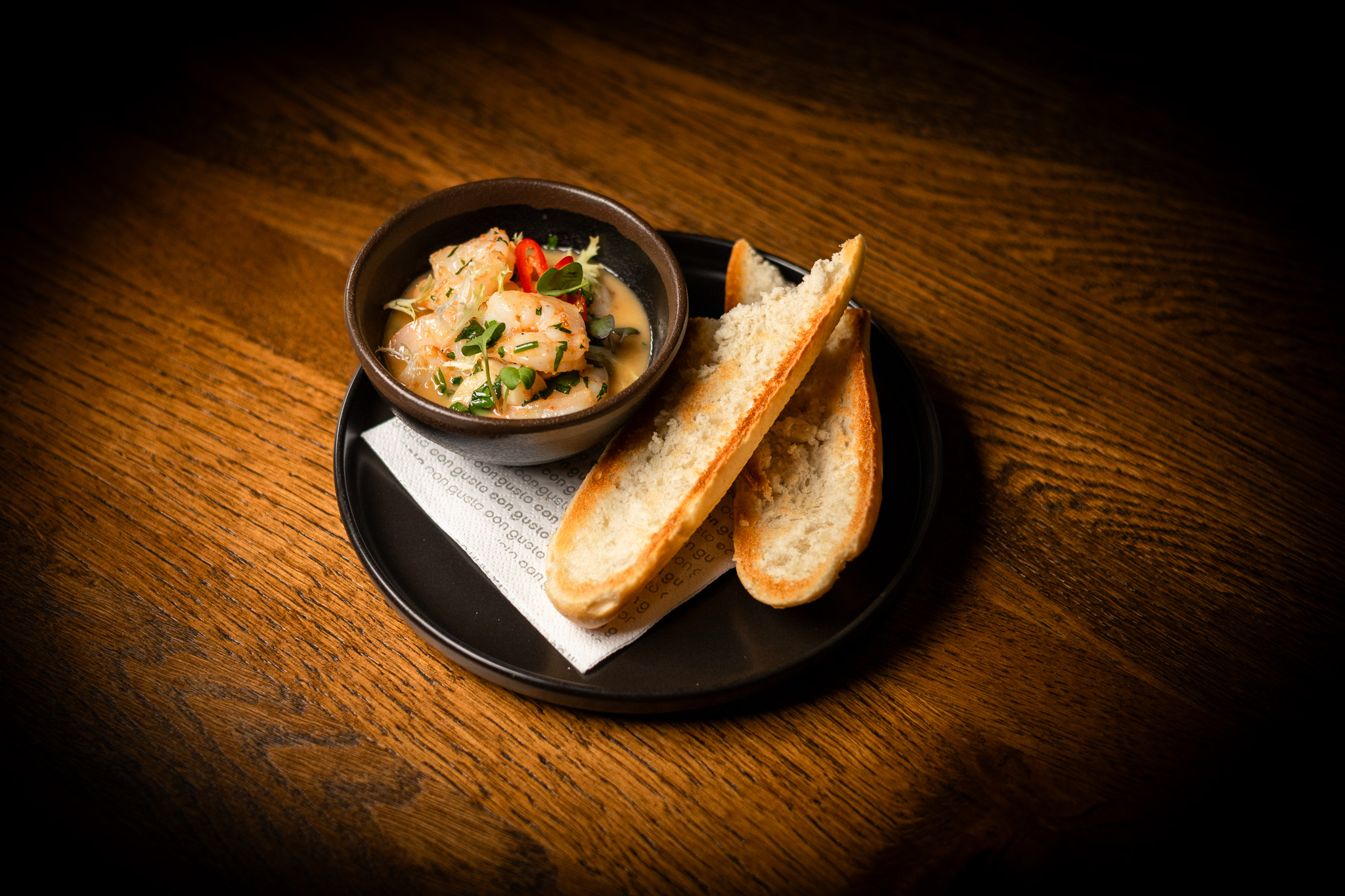 Krevety ve žhavém oleji