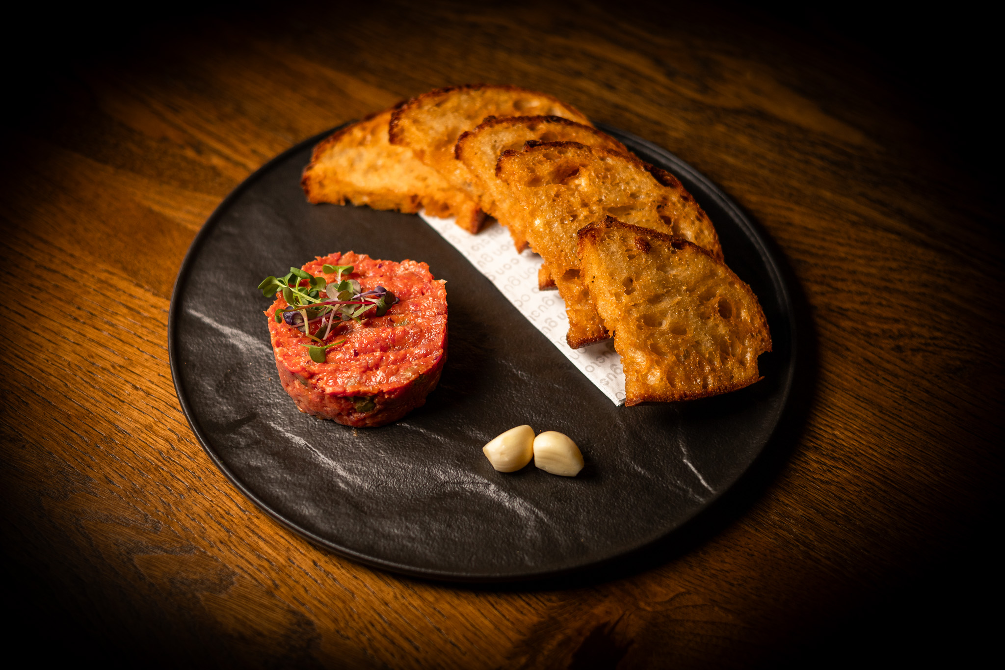 Tatarský hovězí biftek