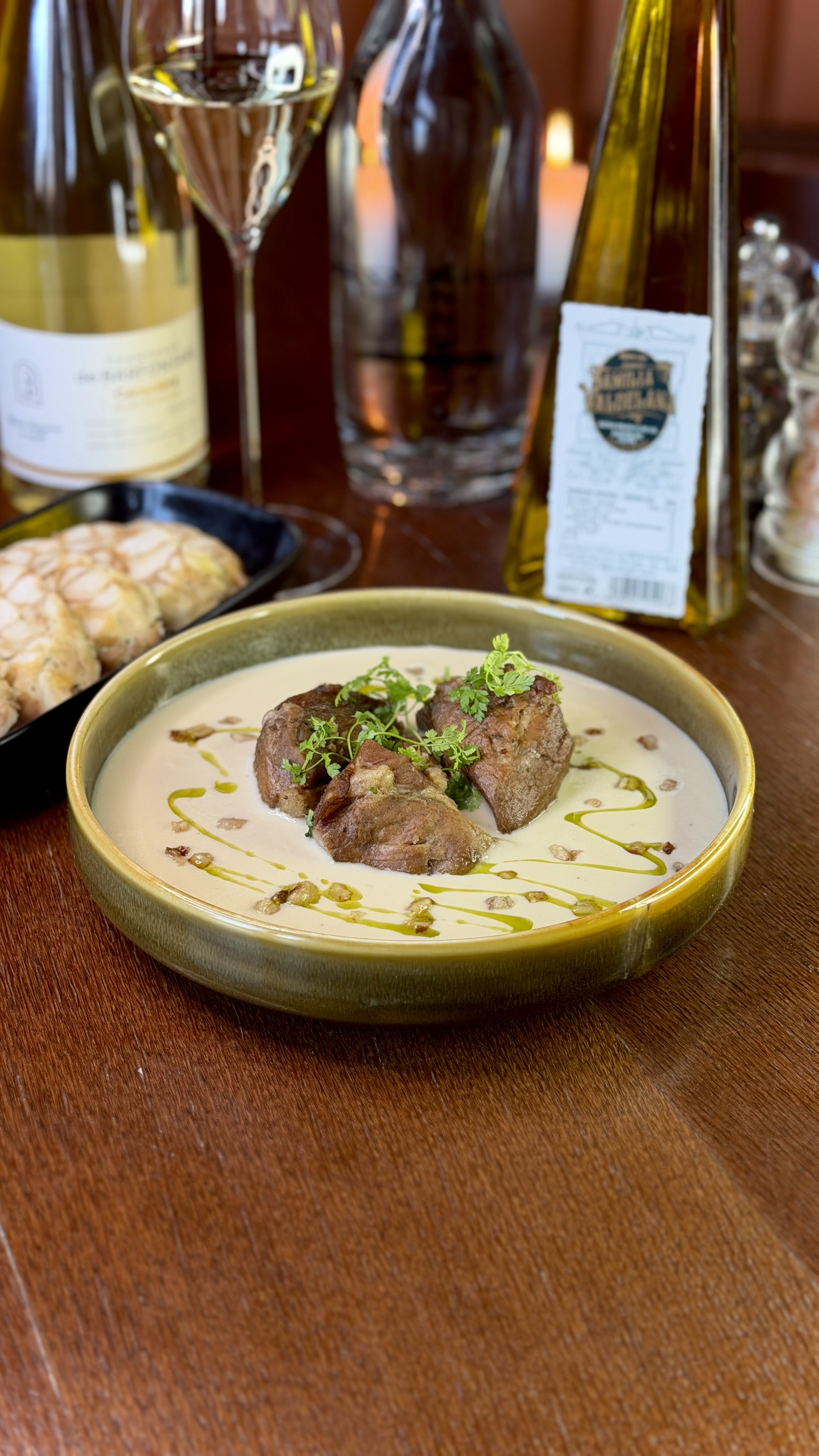 Vepřové na bílém víně a kmínu