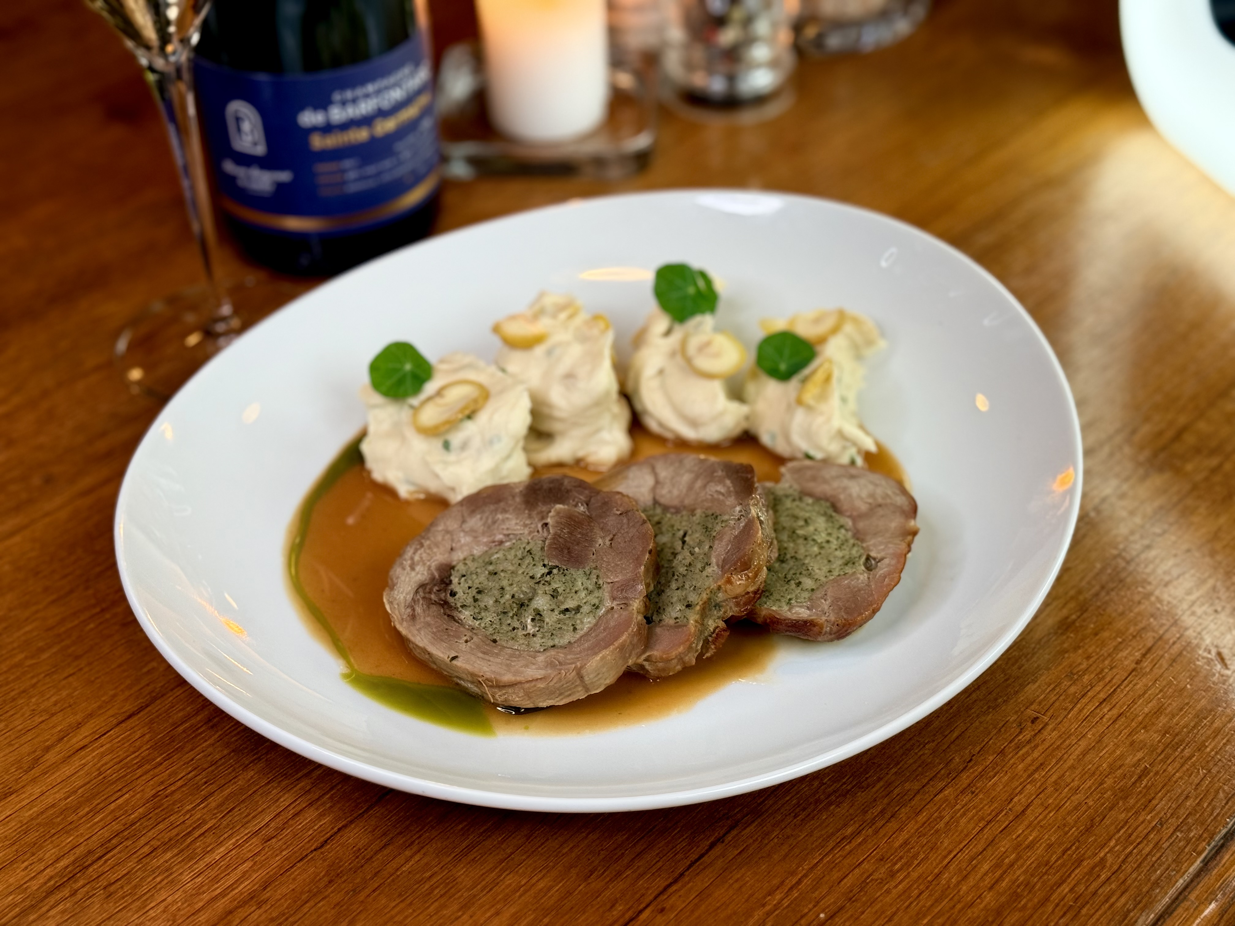 Roláda z krůtích stehen