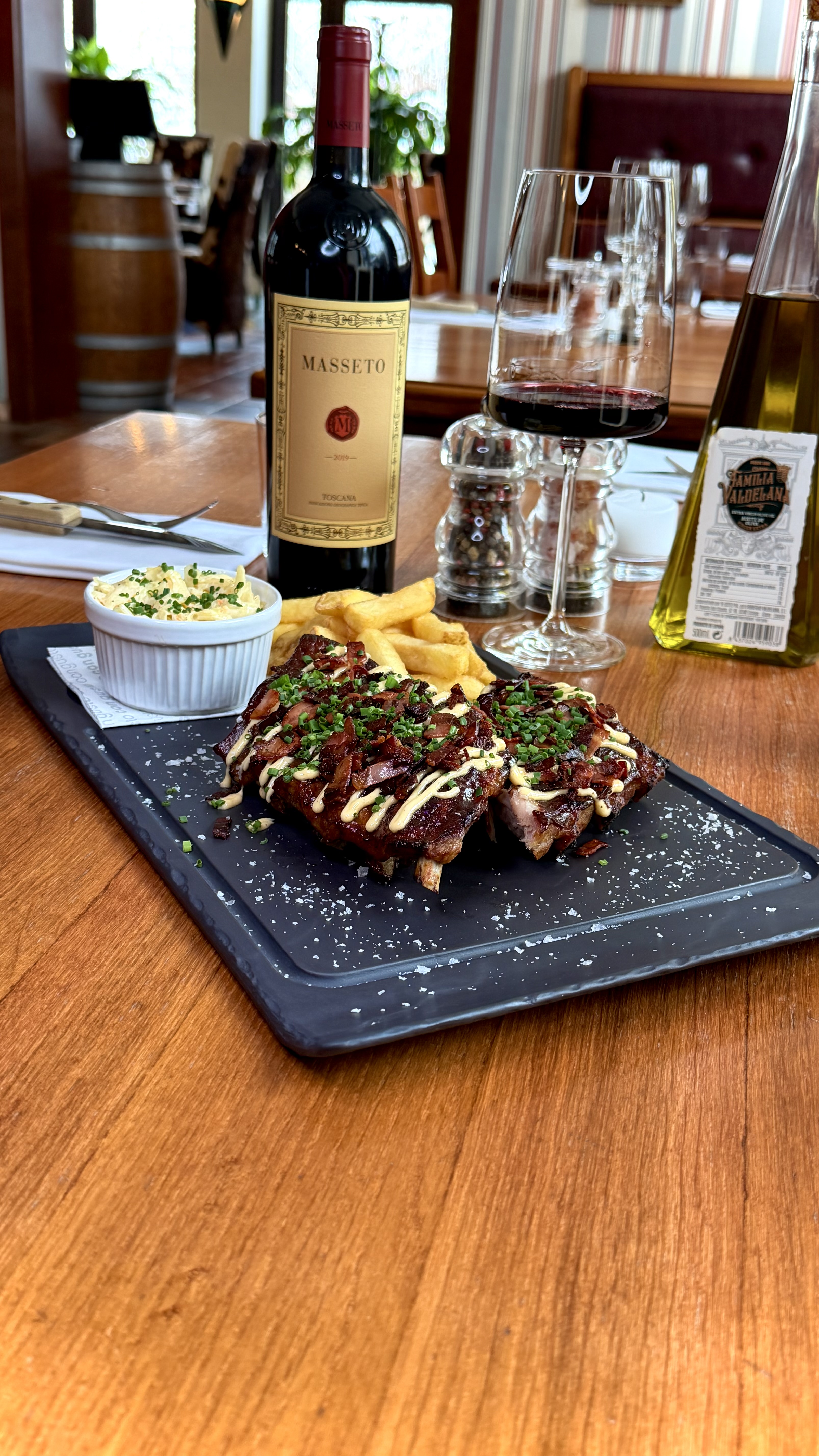 Vepřová žebírka v zauzené BBQ marinádě