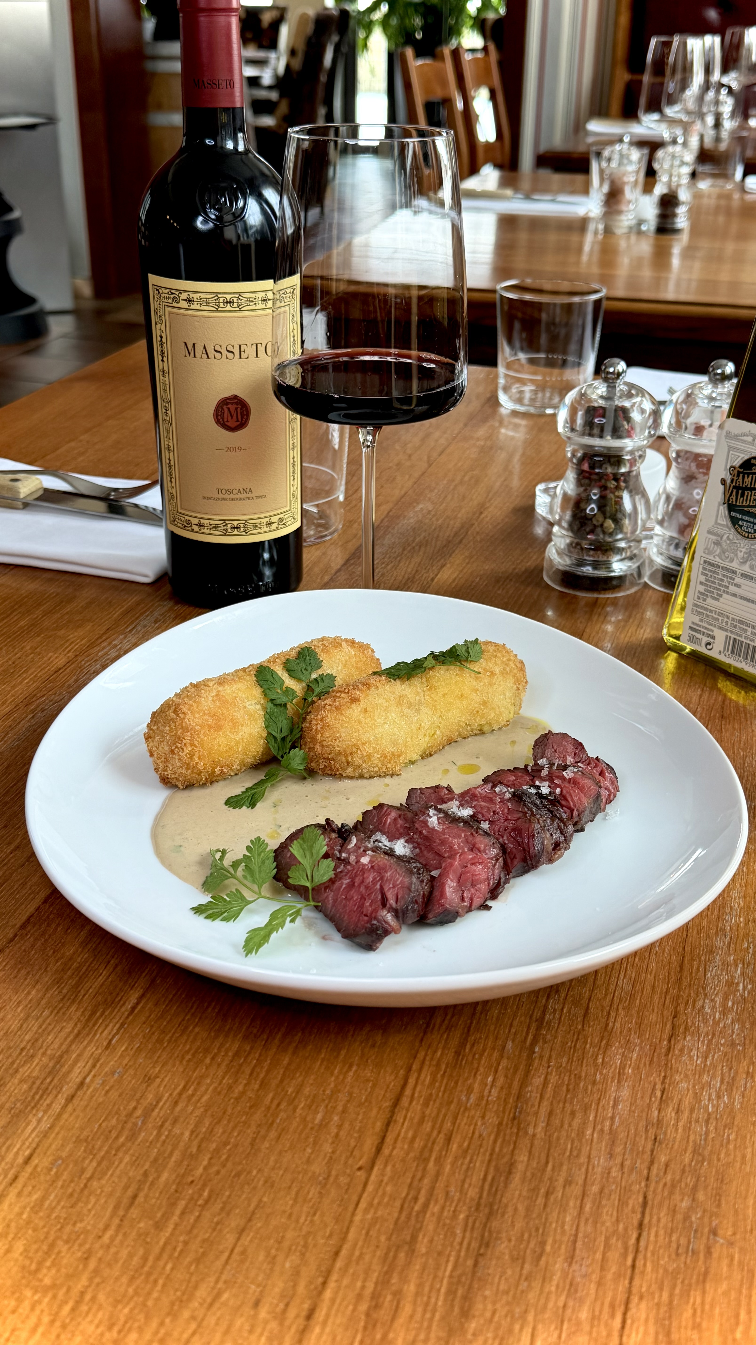 Filírovaný telecí hanger steak