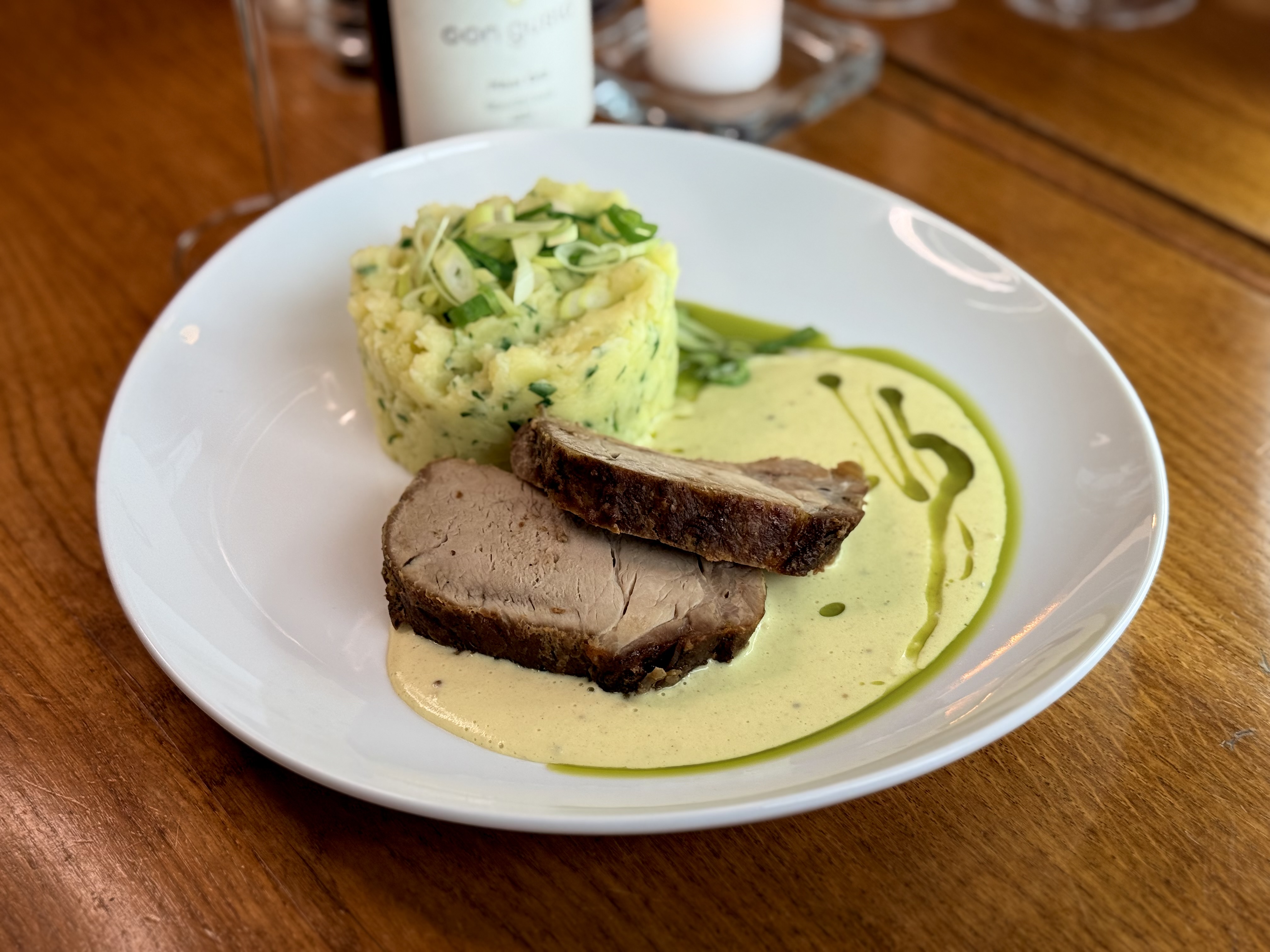 Vepřová krkovice na grilu s barevným pepřem