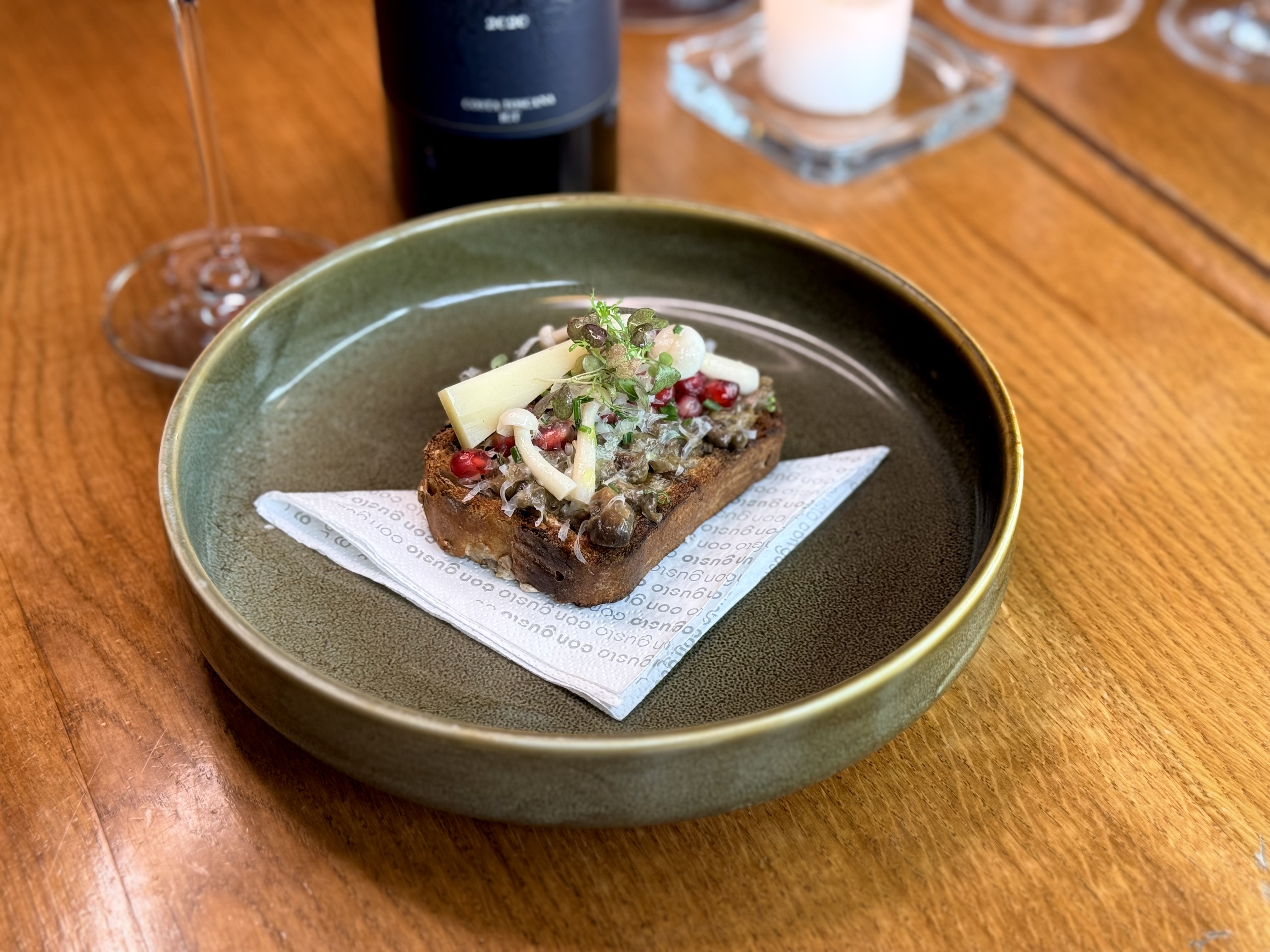 Kváskový chléb na ohni