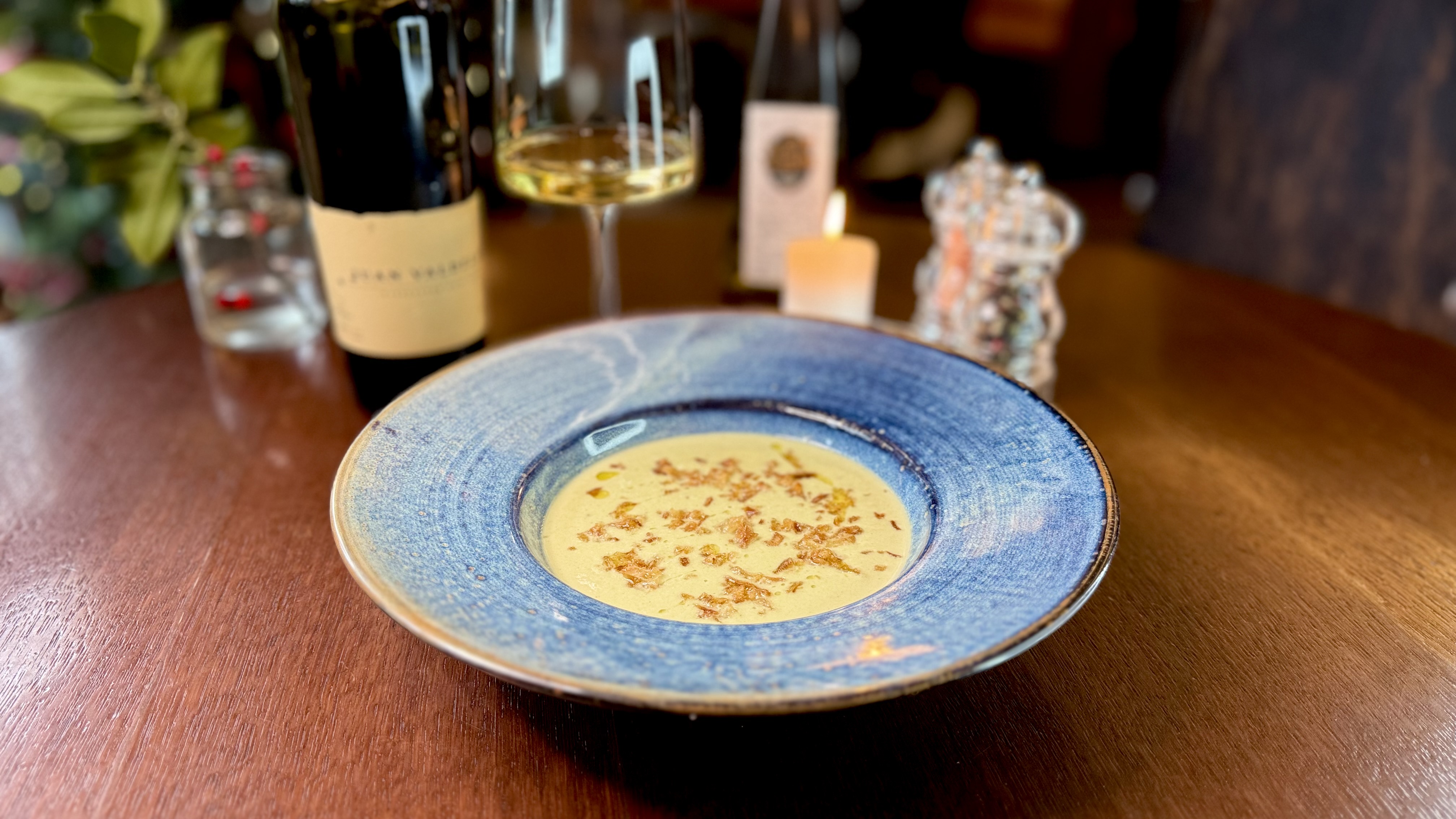 Pórkový krém se smetanou