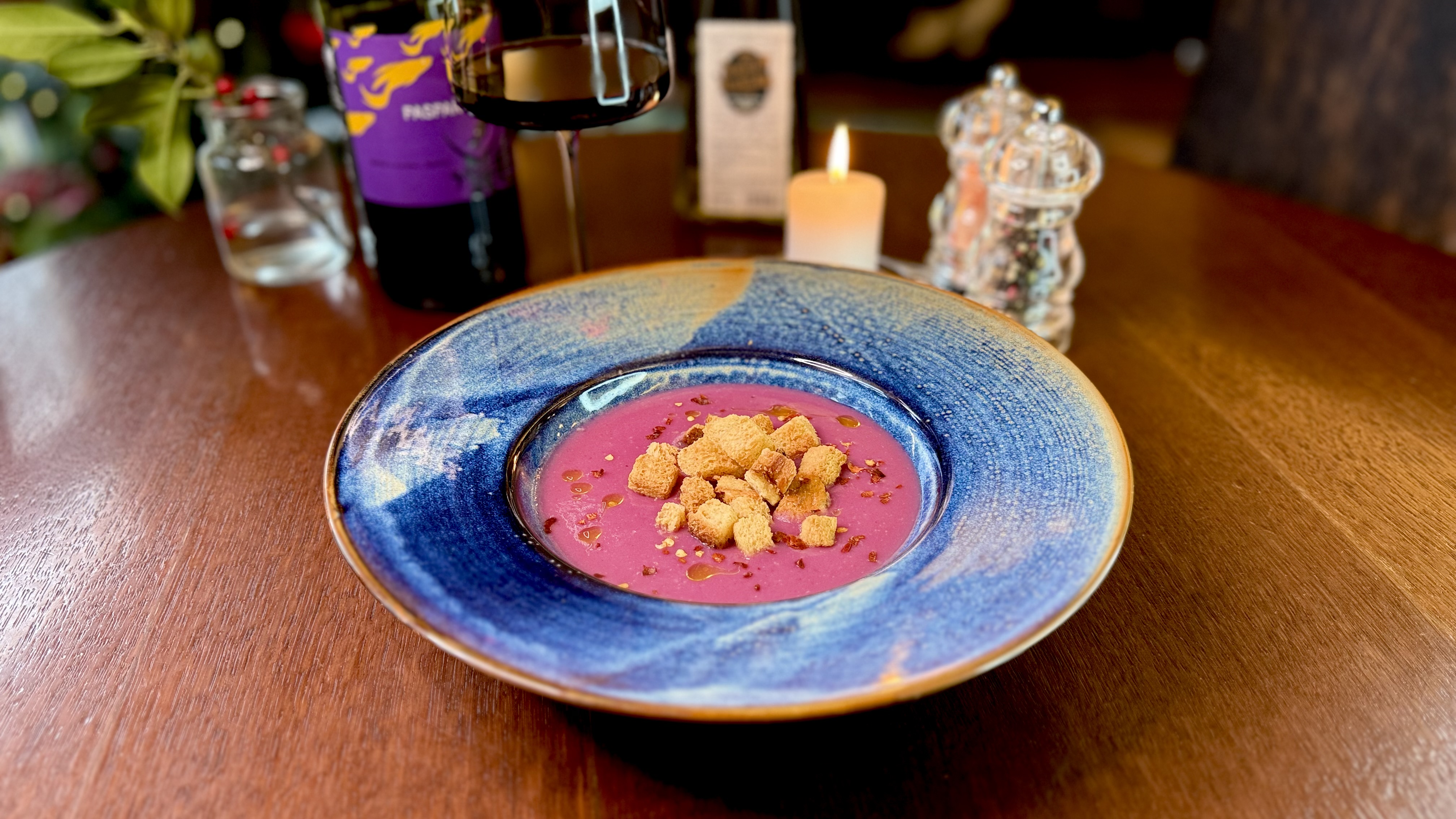 Krém z červeného zelí