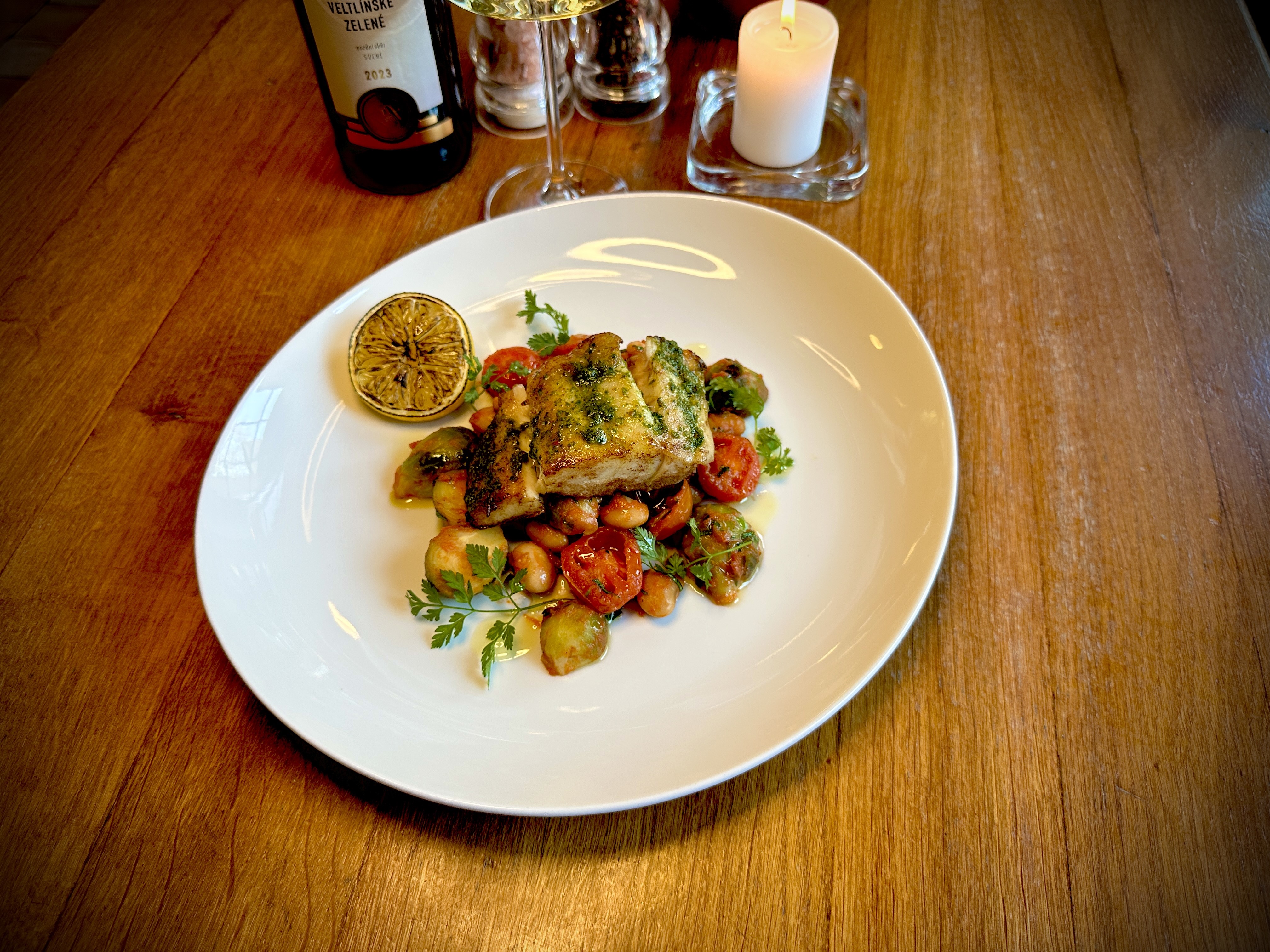 Filet z okouna nilského na másle