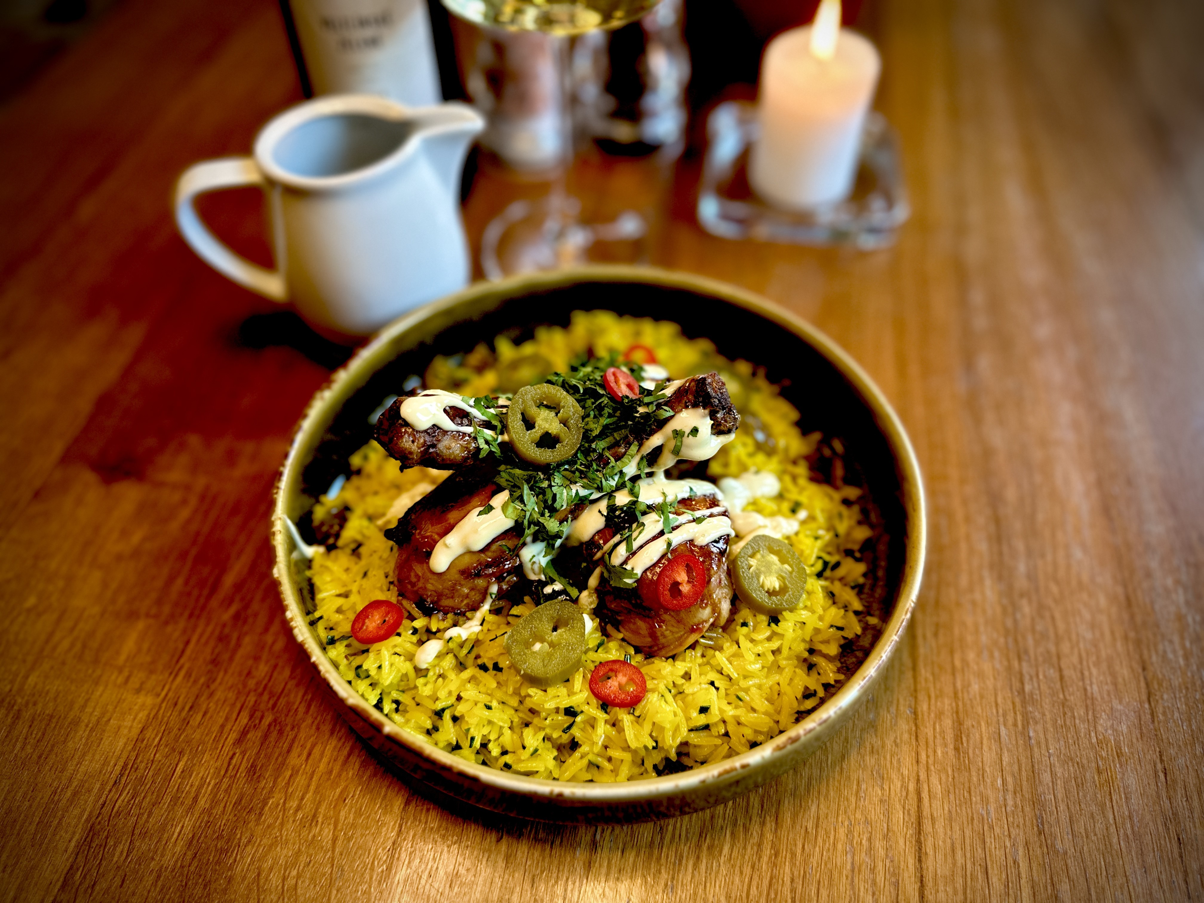 Pečené kuřecí paličky na koriandru