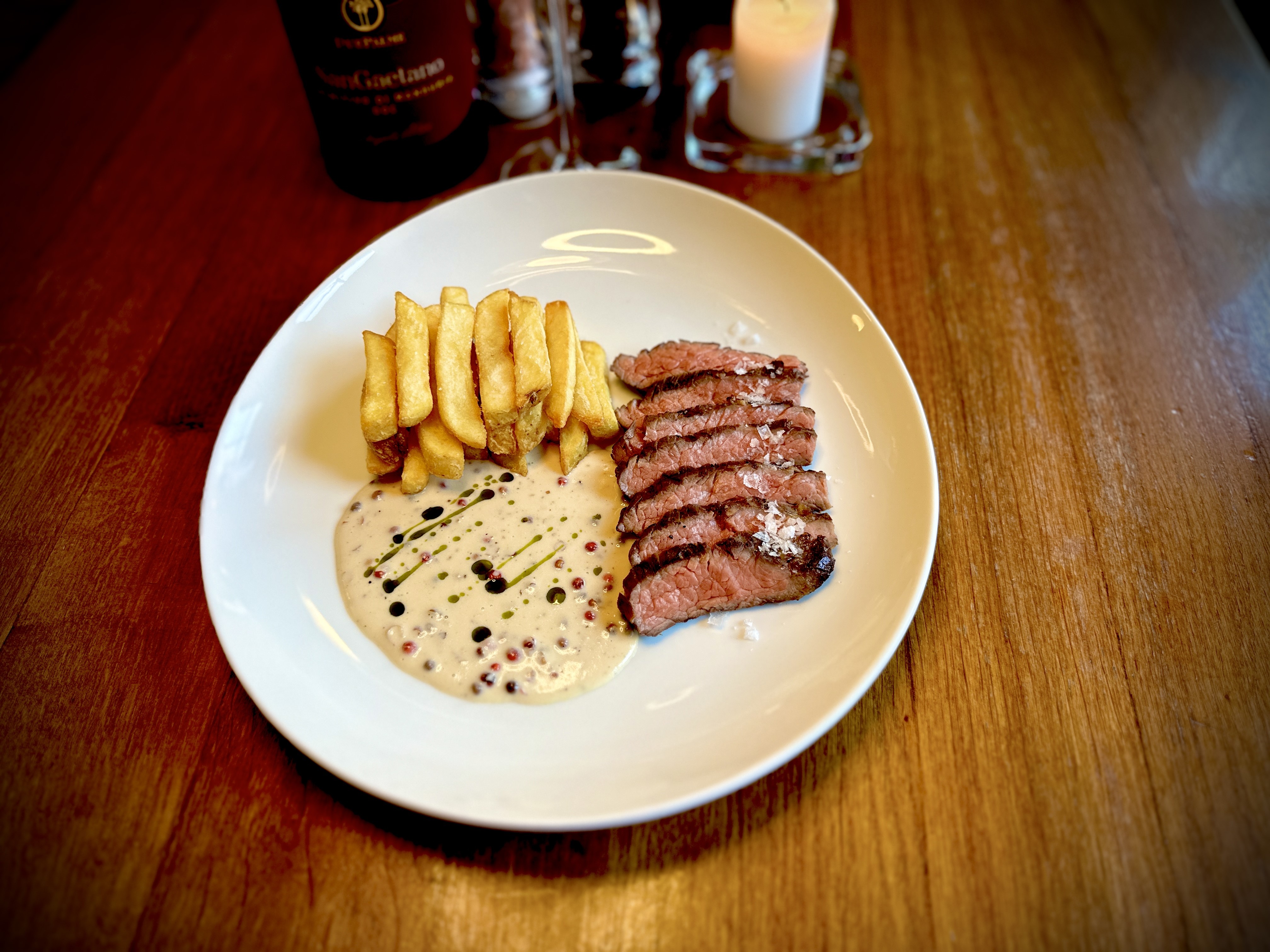 Filírovaný irský flank steak