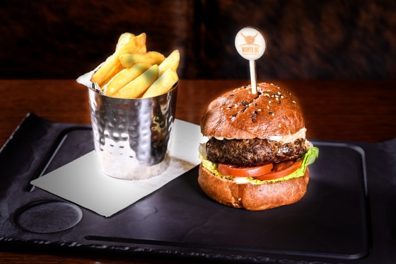 Hovězí Burger s foie gras