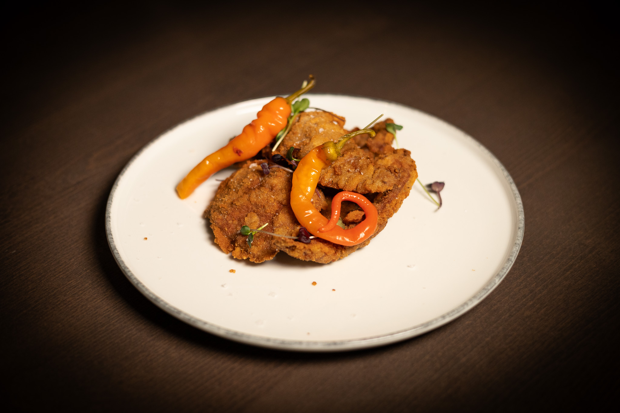 Smažená telecí játra