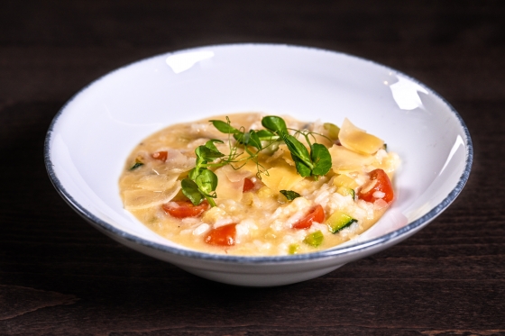 Zeleninové krémové risotto