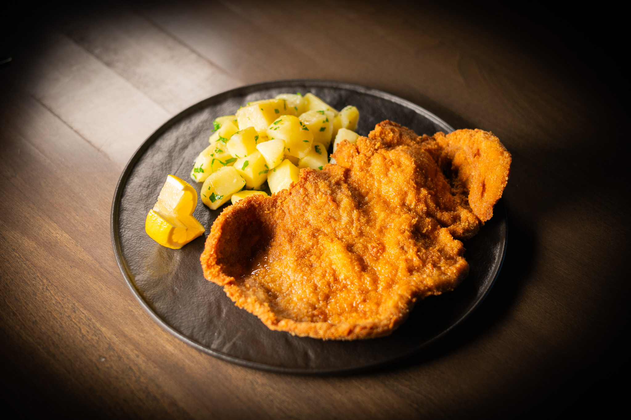 Smažená vepřová krkovice