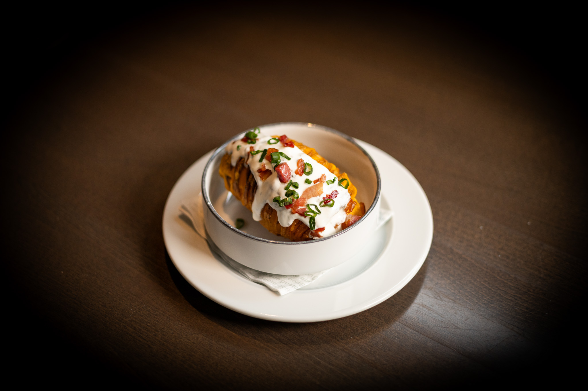Hasselback brambory