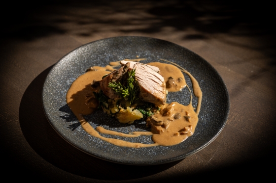 Vepřová panenka na rozmarýnu