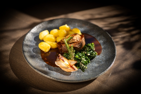 Hovězí steak Rossini