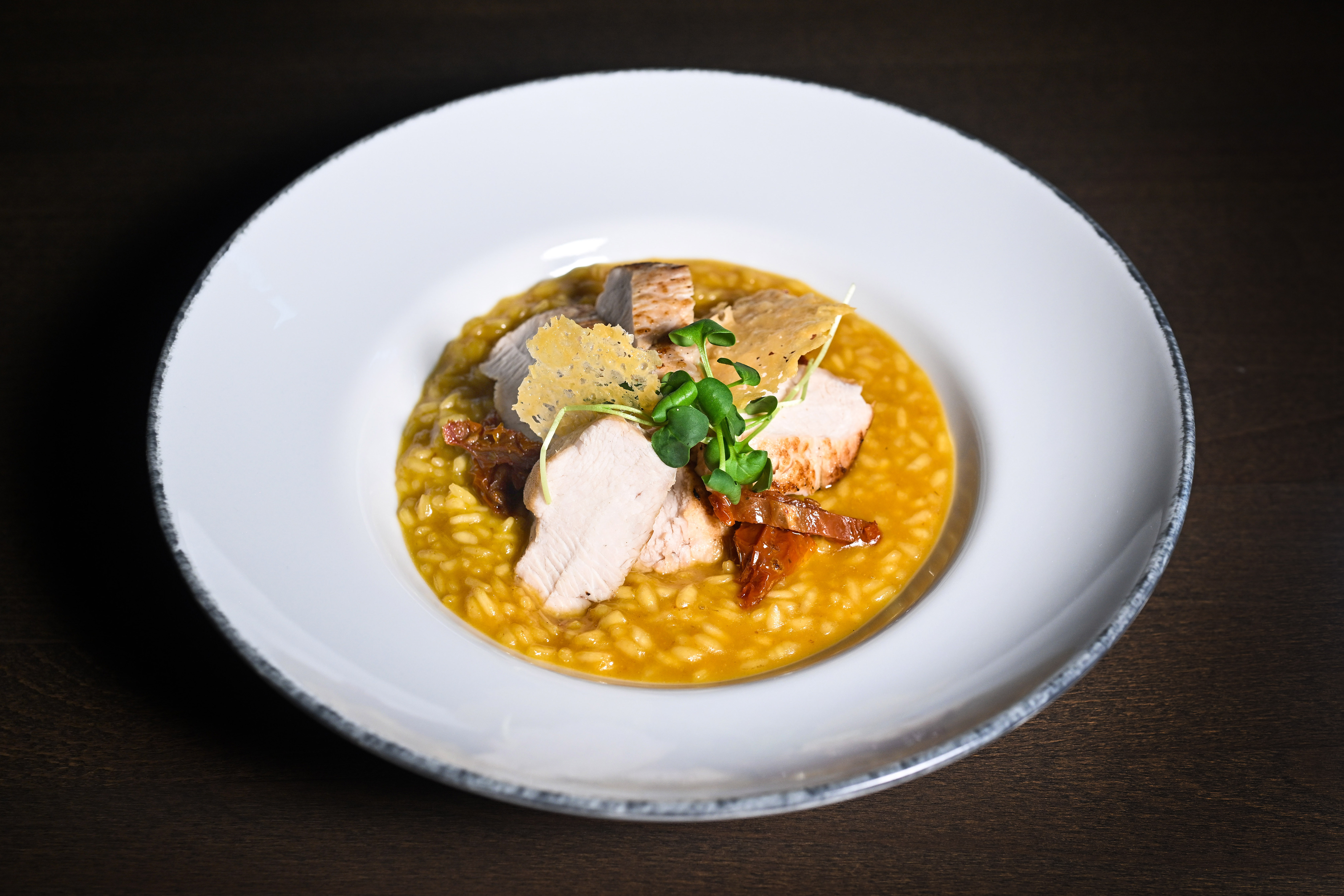 Šafránové risotto
