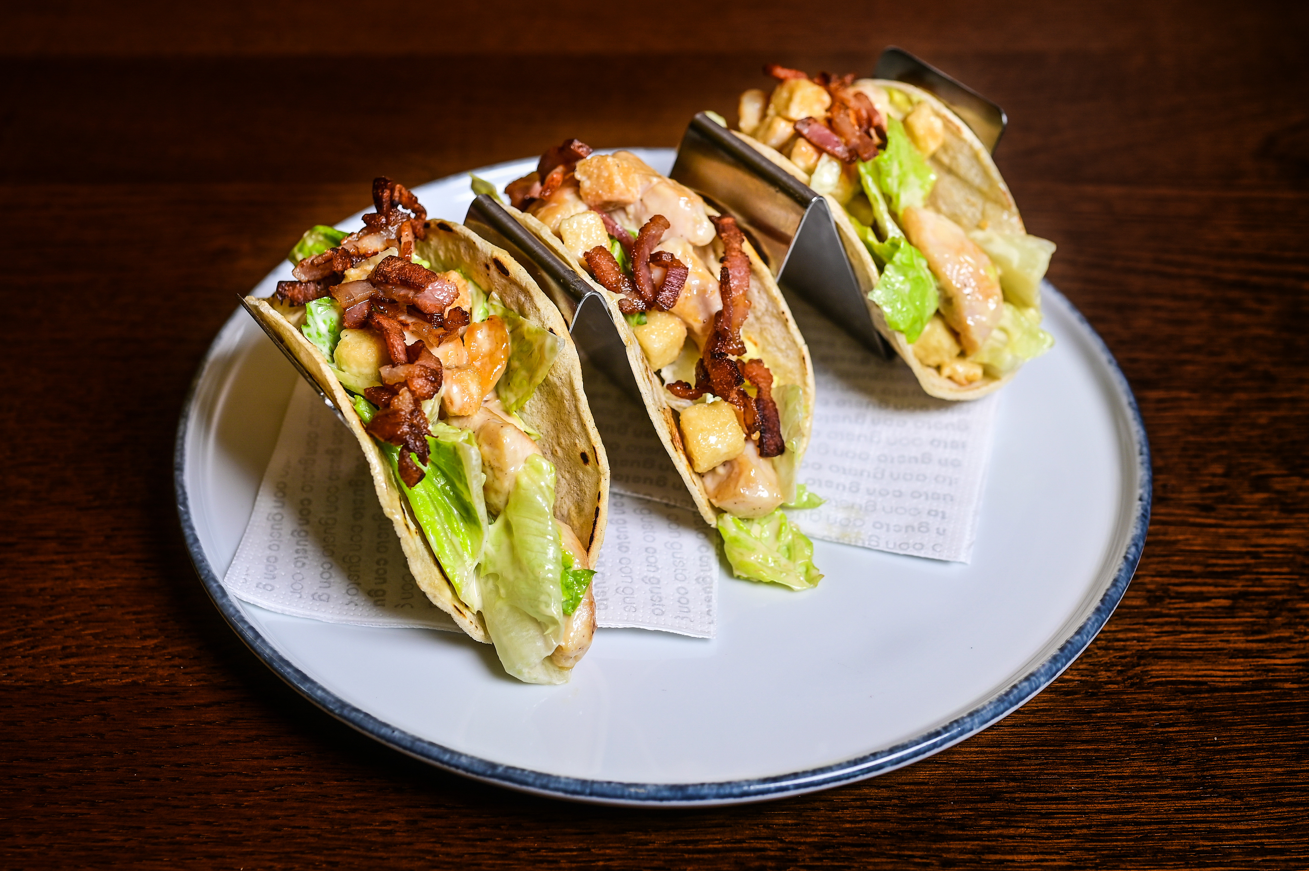 Caesar tacos