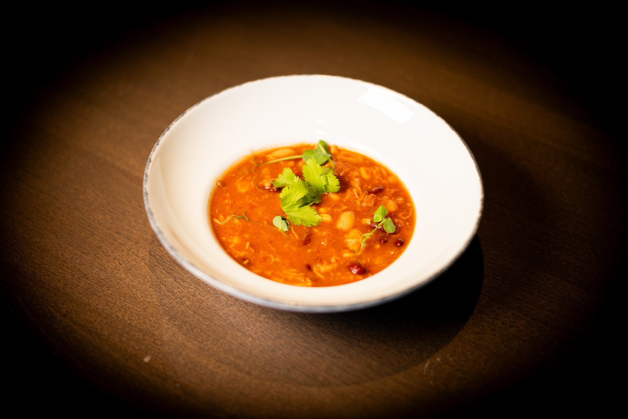 Soppa de Pollo con Tortilla