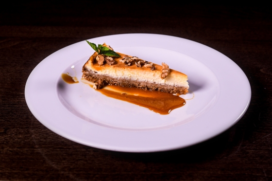 Oříškový cheesecake