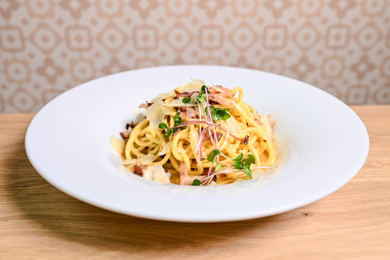 SPAGHETTI ALL CHITARRA ALLA CARBONARA