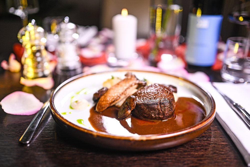 Valentýnské degustační menu