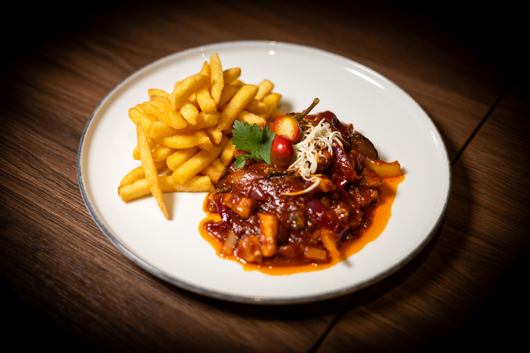 Katův šleh z  kuřecího a vepřového masa