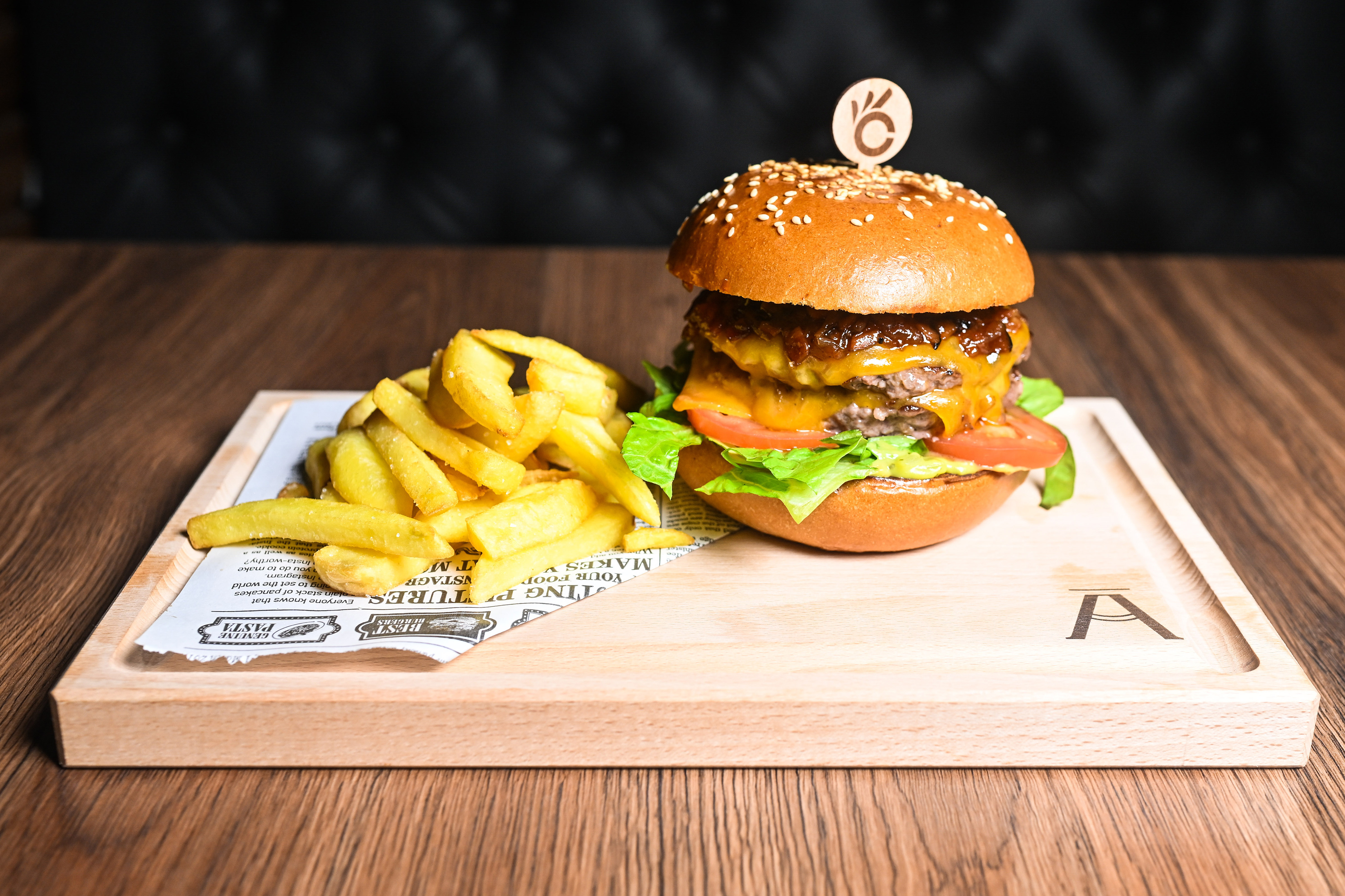 Hovězí chilli burger s guacamole