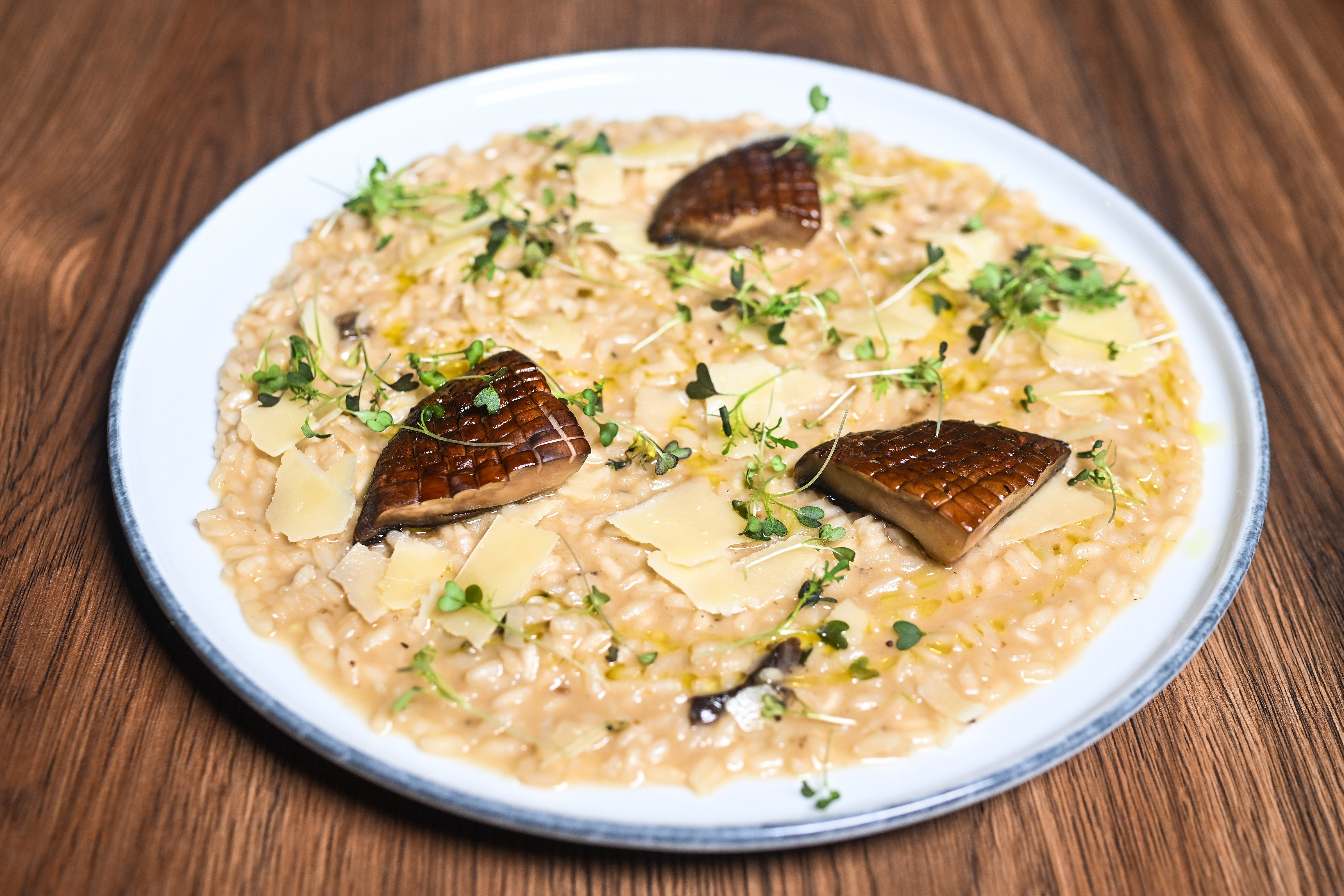 Houbové risotto