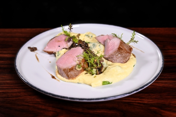 Steak z vepřové panenky